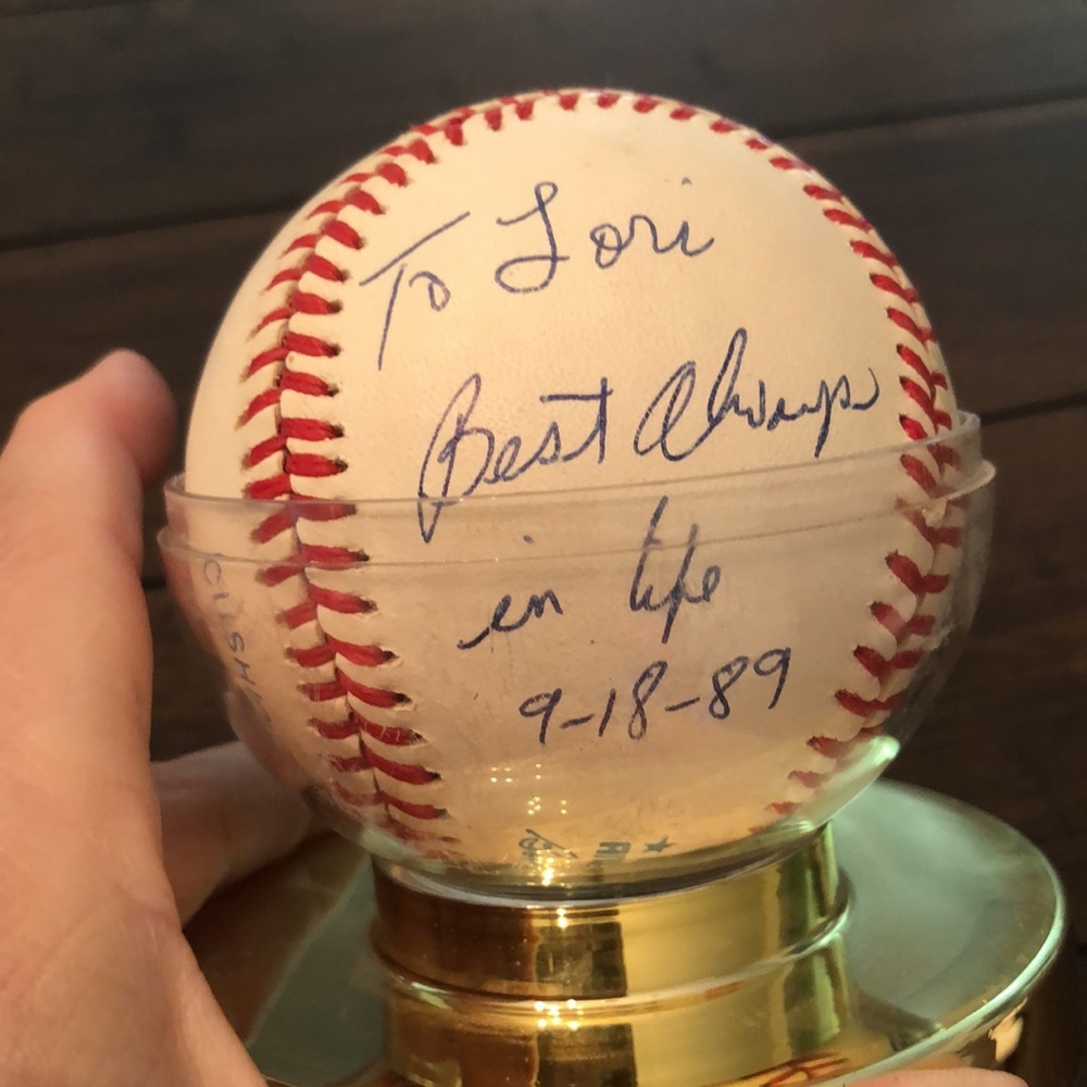 George Foster Personalized Autographed Baseball - Picture 3 of 9
